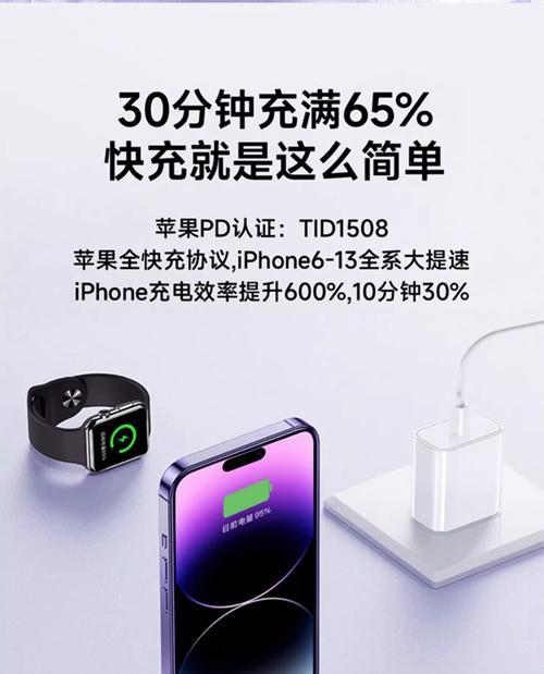 苹果15支持的最大充电器功率是多少？