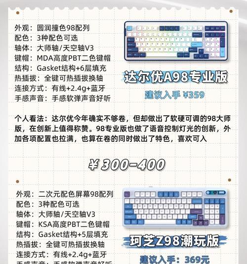 一千五六预算下推荐哪款键盘？选择时应考虑哪些因素？