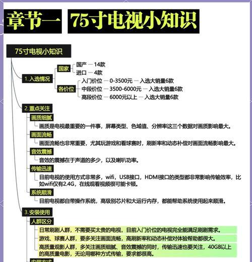 大北厂电视选购指南是什么？