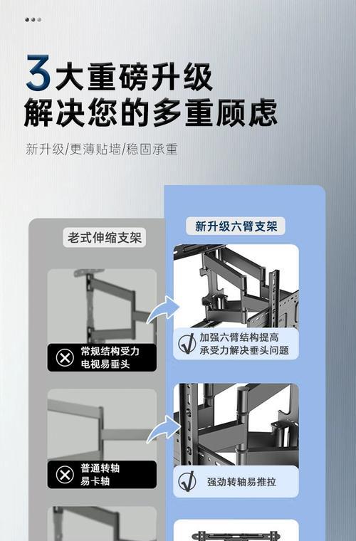 电视机背后挂架圆形怎么挂？安装步骤是什么？