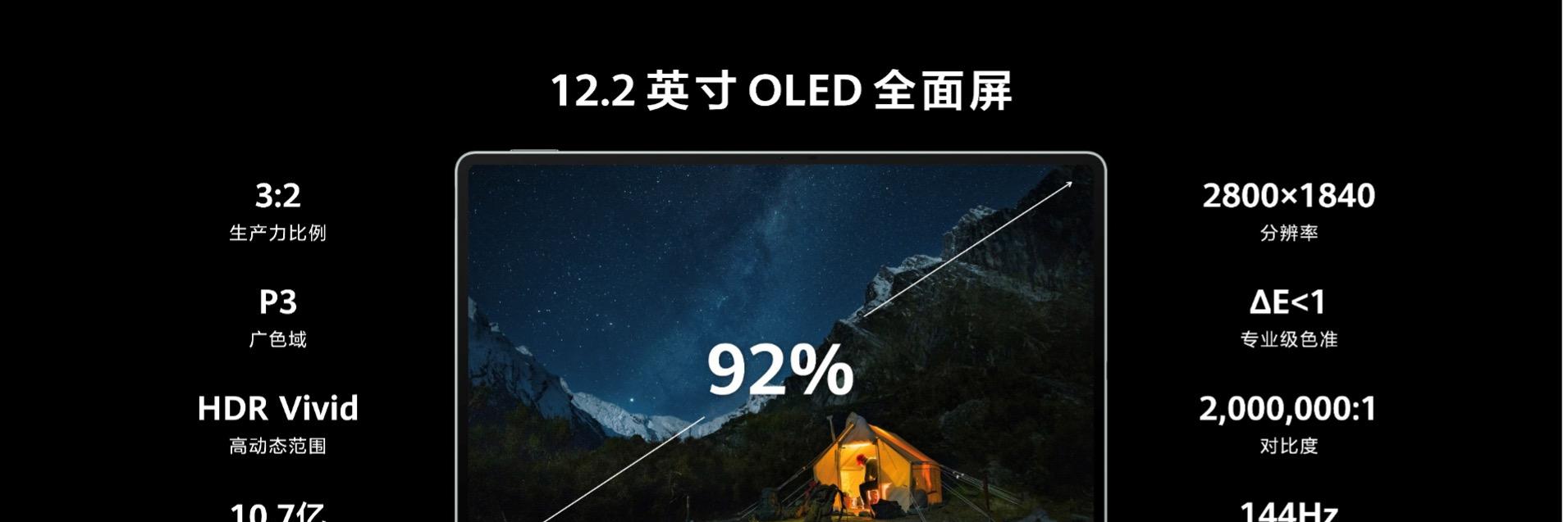 售价 3999 元起！全新HUAWEI MatePad Pro 12.2 英寸让生产力轻松随行