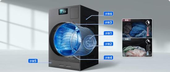 三星 AI 神 黑钻热泵洗烘旗舰：AI 赋能 省心省力 一机搞定夏日衣物换洗